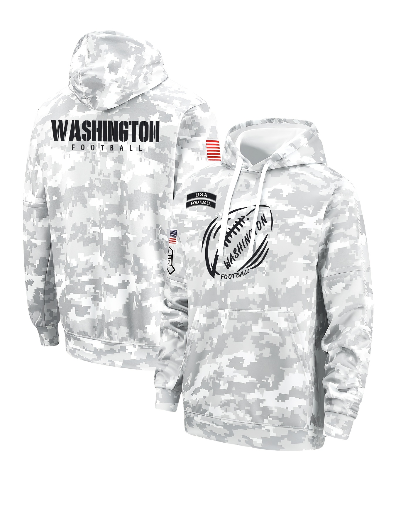 Men 2025 Washington Commanders NFL hoodie